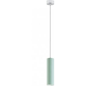 Metro Murdoch 1 - Light Single Cylinder Pendant Turquoise/Brushed Nickel 120cm H X 8.5cm W X 8.5cm D Metro Murdoch 1 - Light Single Cylinder Pendant Turquoise/Brushed Nickel 120cm H X 8.5cm W X 8.5cm D