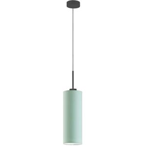 17 Stories Avaia 1 - Light Single Cylinder Pendant Mint/Black 35cm H X 15cm W X 15cm D 17 Stories Avaia 1 - Light Single Cylinder Pendant Mint/Black 35cm H X 15cm W X 15cm D