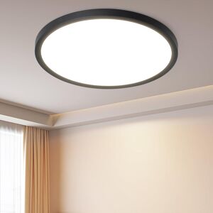 Metro LED Semi Flush Mount Matte Black 2" H x 30" W x 30" D Metro LED Semi Flush Mount Matte Black 2" H x 30" W x 30" D