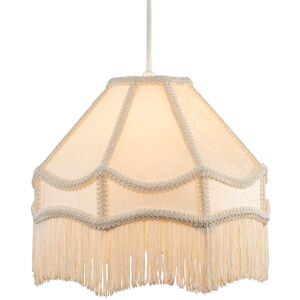 Astoria Grand 19cm H Velvet Empire Lamp Shade ( No Direct Attachment Method ) White White 19cm H X 30cm W X 30cm D Astoria Grand 19cm H Velvet Empire Lamp Shade ( No Direct Attachment Method ) White White 19cm H X 30cm W X 30cm D