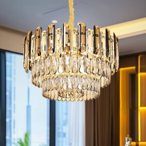 Fairmont Park Boomery 6-Light Crystal Chandelier Rose Gold 28cm H X 40cm W X 40cm D Fairmont Park Boomery 6-Light Crystal Chandelier Rose Gold 28cm H X 40cm W X 40cm D
