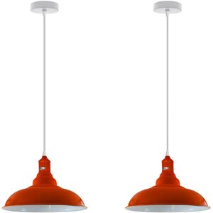 Borough Wharf Adaria 1 - Light Dome Pendant Orange 111cm H X 32cm W X 32cm D Borough Wharf Adaria 1 - Light Dome Pendant Orange 111cm H X 32cm W X 32cm D