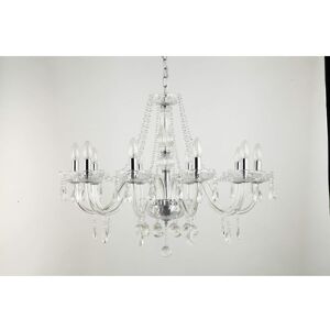 Rosdorf Park Sargent 10-Light Chandelier Stainless Steel 60cm H X 80cm W X 80cm D Rosdorf Park Sargent 10-Light Chandelier Stainless Steel 60cm H X 80cm W X 80cm D