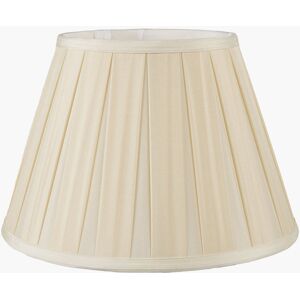17 Stories Maya Silk Box Pleat Shade Cream 20cm H x 30cm W x 30cm D 17 Stories Maya Silk Box Pleat Shade Cream 20cm H x 30cm W x 30cm D