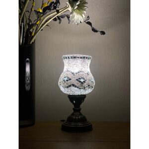 Astoria Grand Halvorsen 33Cm Bronze Table Lamp White 33cm H X 13cm W X 13cm D Astoria Grand Halvorsen 33Cm Bronze Table Lamp White 33cm H X 13cm W X 13cm D