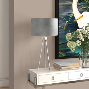 Etta Avenue Laci 62Cm Table Lamp Silver/Grey 62cm H X 32cm W X 32cm D Etta Avenue Laci 62Cm Table Lamp Silver/Grey 62cm H X 32cm W X 32cm D
