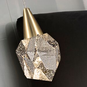 Canora Grey Abbotsen 1 -Light SingleTeardrop LED Pendant Gold 12cm H X 12cm W X 12cm D Canora Grey Abbotsen 1 -Light SingleTeardrop LED Pendant Gold 12cm H X 12cm W X 12cm D