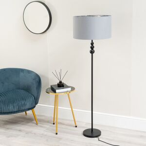 Rosdorf Park Randalia 145cm Traditional Floor Lamp Black /Grey 145cm H X 45cm W X 45cm D Rosdorf Park Randalia 145cm Traditional Floor Lamp Black /Grey 145cm H X 45cm W X 45cm D