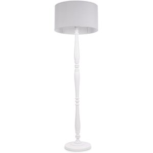 Marlow Home Co. Arialdo 157cm Traditional Floor Lamp Matte White/Grey 157cm H X 45cm W X 45cm D Marlow Home Co. Arialdo 157cm Traditional Floor Lamp Matte White/Grey 157cm H X 45cm W X 45cm D