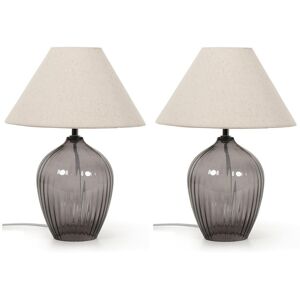 17 Stories Matheo 81.5cm Table Lamp Set Grey 33cm H X 28.5cm W X 72cm D 17 Stories Matheo 81.5cm Table Lamp Set Grey 33cm H X 28.5cm W X 72cm D