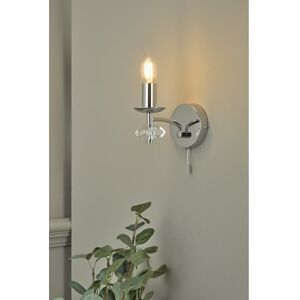 Rosdorf Park Azure 1-Light Candle Wall Light Silver 15cm H X 10cm W X 16cm D Rosdorf Park Azure 1-Light Candle Wall Light Silver 15cm H X 10cm W X 16cm D