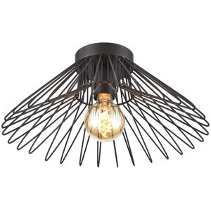 Fairmont Park Aldie Flush Mount Black 7.2cm H X 16cm W X 16cm D Fairmont Park Aldie Flush Mount Black 7.2cm H X 16cm W X 16cm D