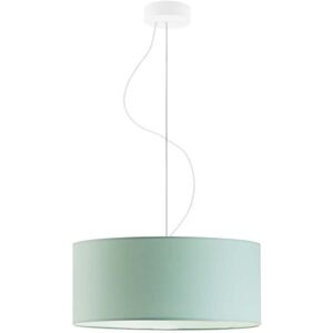 17 Stories Aubryelle 3 - Light Drum Pendant White/Mint 120cm H x 40cm W x 40cm D 17 Stories Aubryelle 3 - Light Drum Pendant White/Mint 120cm H x 40cm W x 40cm D