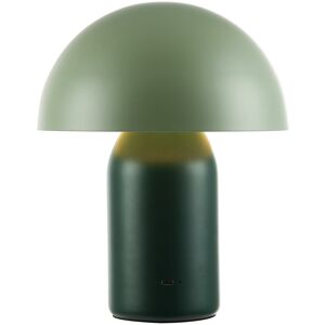 Modern Rechargeable Mushroom Table Lamp With Touch Dimmer Button By 17 Stories Olive Green 25cm H X 20cm W X 20cm D Modern Rechargeable Mushroom Table Lamp With Touch Dimmer Button By 17 Stories Olive Green 25cm H X 20cm W X 20cm D