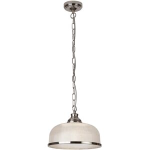 Three Posts Asner 1-Light Dome Pendant Satin Silver 21.5cm H X 27cm W X 27cm D Three Posts Asner 1-Light Dome Pendant Satin Silver 21.5cm H X 27cm W X 27cm D