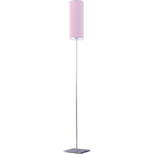 Ebern Designs Florencja 165cm Traditional Floor Lamp Light Violet/Silver 165cm H X 20cm W X 20cm D Ebern Designs Florencja 165cm Traditional Floor Lamp Light Violet/Silver 165cm H X 20cm W X 20cm D