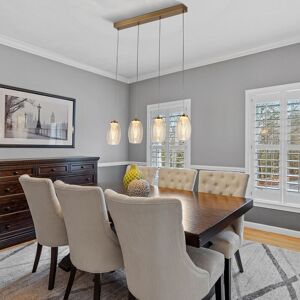 Fairmont Park Kalicki 4 - Light Unique/Statement LED Chandelier Bronze 20cm H X 11.5cm W X 75.5cm D Fairmont Park Kalicki 4 - Light Unique/Statement LED Chandelier Bronze 20cm H X 11.5cm W X 75.5cm D