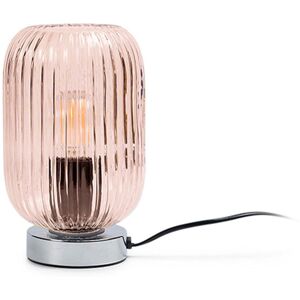 Fairmont Park Showstead 20cm Table Lamp Chrome/Pink 20cm H X 14cm W X 10cm D Fairmont Park Showstead 20cm Table Lamp Chrome/Pink 20cm H X 14cm W X 10cm D