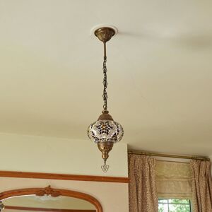 Latitude Vive Karlie 1-Light Globe Pendant Brown/Amber 90cm H X 24cm W X 24cm D Latitude Vive Karlie 1-Light Globe Pendant Brown/Amber 90cm H X 24cm W X 24cm D