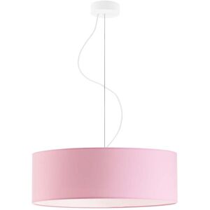17 Stories Aubryelle 3 - Light Drum Pendant White/Light Pink 120cm H x 50cm W x 50cm D 17 Stories Aubryelle 3 - Light Drum Pendant White/Light Pink 120cm H x 50cm W x 50cm D