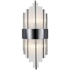 Canora Grey Lali -Modern Picture Wall Light – Glass Sconce with E14 Bulb Fixture for Bedroom & Living Room-45cm Stainless Steel 45cm H X 20cm W X 18cm D Canora Grey Lali -Modern Picture Wall Light – Glass Sconce with E14 Bulb Fixture for Bedroom & Living Room-45cm Stainless Steel 45cm H X 20cm W X 18cm D