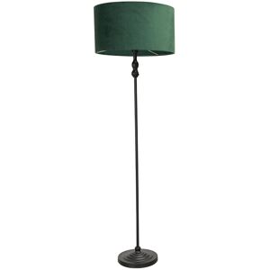 17 Stories Reselva 151cm Traditional Floor Lamp Black/Forest Green 151cm H X 45cm W X 45cm D 17 Stories Reselva 151cm Traditional Floor Lamp Black/Forest Green 151cm H X 45cm W X 45cm D
