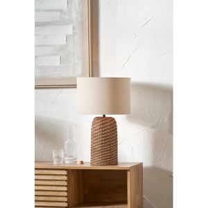 August Grove Andros Brown Woven Seagrass Table Lamp Brown 55cm H X 34cm W X 34cm D August Grove Andros Brown Woven Seagrass Table Lamp Brown 55cm H X 34cm W X 34cm D