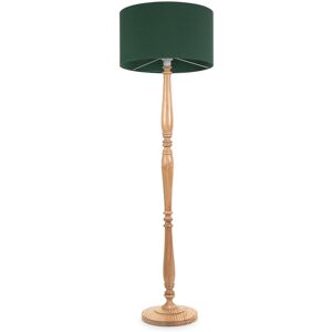 Marlow Home Co. Arialdo 157cm Traditional Floor Lamp Green/Light Wood 157cm H X 45cm W X 45cm D Marlow Home Co. Arialdo 157cm Traditional Floor Lamp Green/Light Wood 157cm H X 45cm W X 45cm D