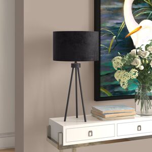 Etta Avenue Laci 62Cm Table Lamp Matte Black/Black 62cm H X 32cm W X 32cm D Etta Avenue Laci 62Cm Table Lamp Matte Black/Black 62cm H X 32cm W X 32cm D
