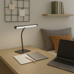 Metro Riccione LED Tuneable Desk Lamp Black 30cm H X 19cm W X 39.5cm D Metro Riccione LED Tuneable Desk Lamp Black 30cm H X 19cm W X 39.5cm D