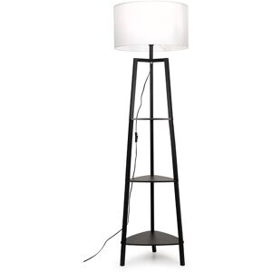 Latitude Run Aidrian 155cm Tripod Floor Lamp Black/White 155cm H X 39cm W X 39cm D Latitude Run Aidrian 155cm Tripod Floor Lamp Black/White 155cm H X 39cm W X 39cm D
