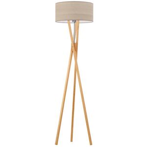 George Oliver Treva 150cm Tripod Floor Lamp Grey/Gold 150cm H X 40cm W X 40cm D George Oliver Treva 150cm Tripod Floor Lamp Grey/Gold 150cm H X 40cm W X 40cm D