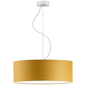 17 Stories Aubryelle 3 - Light Drum Pendant Mustard/Chrome 120cm H x 50cm W x 50cm D 17 Stories Aubryelle 3 - Light Drum Pendant Mustard/Chrome 120cm H x 50cm W x 50cm D