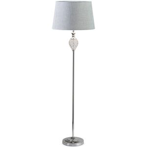 Rosdorf Park Hannah 161cm Chrome Traditional Floor Lamp Chrome 161cm H X 45cm W X 45cm D Rosdorf Park Hannah 161cm Chrome Traditional Floor Lamp Chrome 161cm H X 45cm W X 45cm D