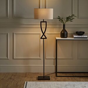 George Oliver Randalstown 145.5cm Black Floor Lamp Black 145.5cm H X 40cm D George Oliver Randalstown 145.5cm Black Floor Lamp Black 145.5cm H X 40cm D
