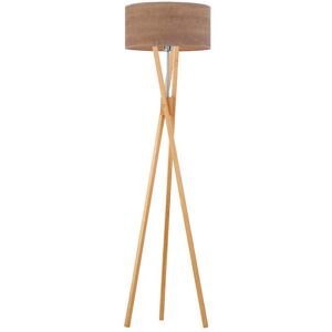 George Oliver Treva 150cm Tripod Floor Lamp Gold/Light Brown 150cm H X 40cm W X 40cm D George Oliver Treva 150cm Tripod Floor Lamp Gold/Light Brown 150cm H X 40cm W X 40cm D