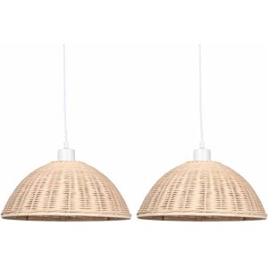 17 Stories Aasir 14.5cm H x 33.5cm W Bamboo/Rattan Round Pendant Shade ( Uno ) in Natural Natural 14.5cm H X 33.5cm W X 33.5cm D 17 Stories Aasir 14.5cm H x 33.5cm W Bamboo/Rattan Round Pendant Shade ( Uno ) in Natural Natural 14.5cm H X 33.5cm W X 33.5cm D