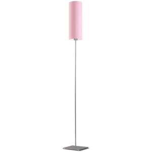 Ebern Designs Florencja 165cm Traditional Floor Lamp Brushed Steel/Light Pink 165cm H X 20cm W X 20cm D Ebern Designs Florencja 165cm Traditional Floor Lamp Brushed Steel/Light Pink 165cm H X 20cm W X 20cm D