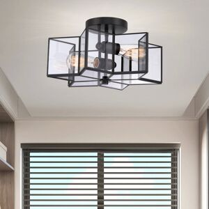 Rio Ainoah 2 - Light 41cm Unique/Statement Star Semi Flush Mount Light Grey 22.5cm H X 41cm W X 41cm D Rio Ainoah 2 - Light 41cm Unique/Statement Star Semi Flush Mount Light Grey 22.5cm H X 41cm W X 41cm D