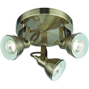 Three Posts Colesville 3-Light Ceiling Spotlight Antique Brass 14.5cm H X 30cm W X 30cm D Three Posts Colesville 3-Light Ceiling Spotlight Antique Brass 14.5cm H X 30cm W X 30cm D
