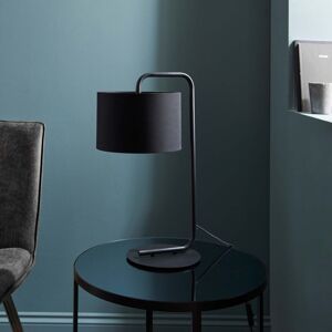 Metro Tolzmann 50cm Table Lamp Black/Black 50cm H X 29cm W X 23cm D Metro Tolzmann 50cm Table Lamp Black/Black 50cm H X 29cm W X 23cm D