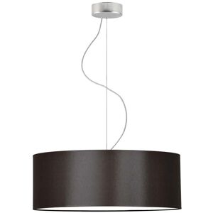 17 Stories Aubryelle 3 - Light Drum Pendant Brown/Brushed Steel 120cm H x 50cm W x 50cm D 17 Stories Aubryelle 3 - Light Drum Pendant Brown/Brushed Steel 120cm H x 50cm W x 50cm D