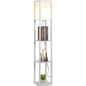 Ebern Designs Retweet 160cm Column Floor Lamp White 160cm H X 26cm W X 26cm D Ebern Designs Retweet 160cm Column Floor Lamp White 160cm H X 26cm W X 26cm D