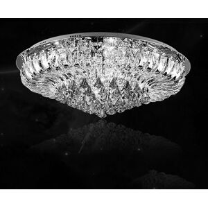 Mercer41 Maurer 1-Light LED Flush Mount Clear 30cm H x 80cm W x 80cm D Mercer41 Maurer 1-Light LED Flush Mount Clear 30cm H x 80cm W x 80cm D