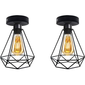 Borough Wharf Kanode 2-Light 46cm Semi Flush Mount Spray Painted 25cm H X 20cm W X 20cm D Borough Wharf Kanode 2-Light 46cm Semi Flush Mount Spray Painted 25cm H X 20cm W X 20cm D