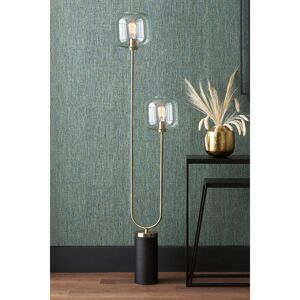 George Oliver Veedersburg 172Cm Brushed Gold/Matt Black Novelty Floor Lamp Brushed Gold;Matt Black 172cm H X 38cm W X 20cm D George Oliver Veedersburg 172Cm Brushed Gold/Matt Black Novelty Floor Lamp Brushed Gold;Matt Black 172cm H X 38cm W X 20cm D