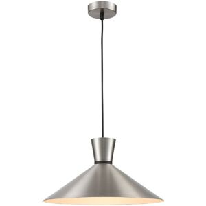 Corrigan Studio Kyler 1 - Light Cone Pendant Satin Nickel 8cm H X 16cm W X 16cm D Corrigan Studio Kyler 1 - Light Cone Pendant Satin Nickel 8cm H X 16cm W X 16cm D