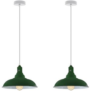 Borough Wharf Adaria 1 - Light Dome Pendant Green 111cm H X 32cm W X 32cm D Borough Wharf Adaria 1 - Light Dome Pendant Green 111cm H X 32cm W X 32cm D