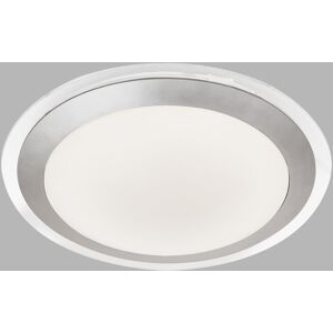 Metro Zipporah 1 - Light LED Flush Mount Silver 9.5cm H X 33.5cm W X 33.5cm D Metro Zipporah 1 - Light LED Flush Mount Silver 9.5cm H X 33.5cm W X 33.5cm D