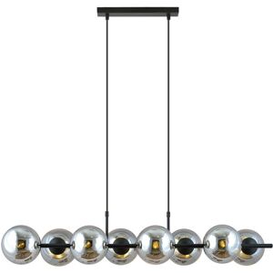 Ivy Bronx Akper 8 - Light Kitchen Island Pendant Graphite 110cm H X 115cm W X 115cm D Ivy Bronx Akper 8 - Light Kitchen Island Pendant Graphite 110cm H X 115cm W X 115cm D